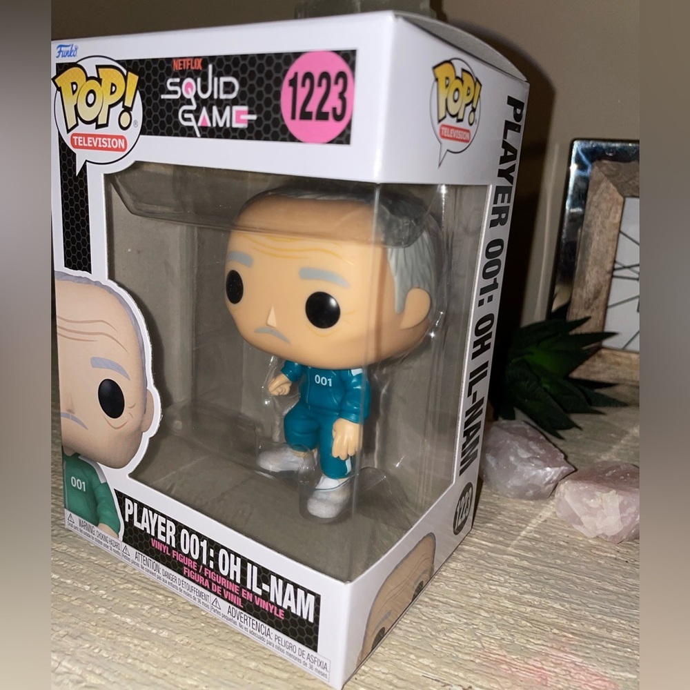 FUNKO Pop Netflix squid game player 001: OH IL-Nam